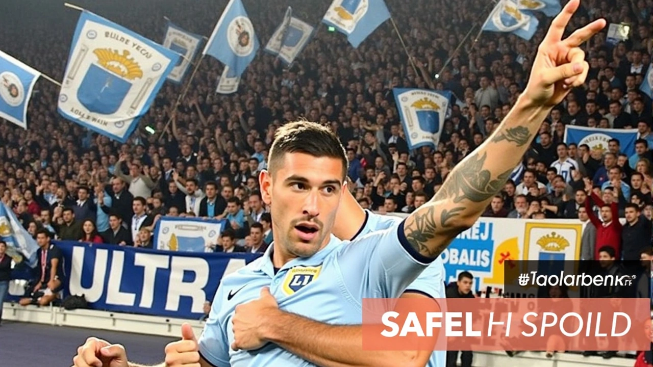 Lazio vence Cagliari e se consolida entre os melhores da Serie A